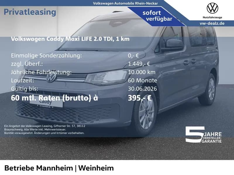 Volkswagen Caddy Maxi
