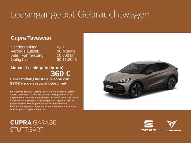 Cupra Tavascan