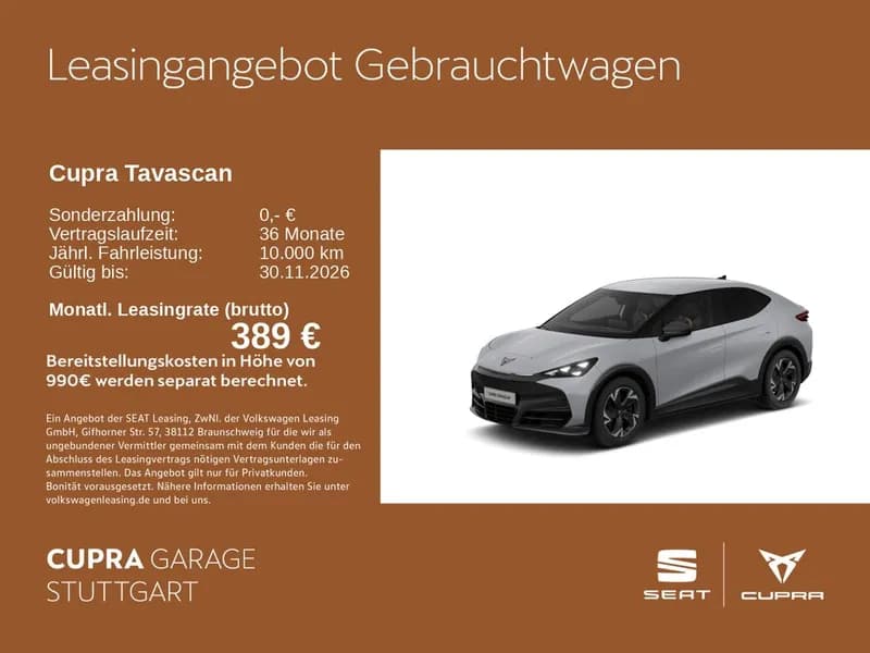 Cupra Tavascan